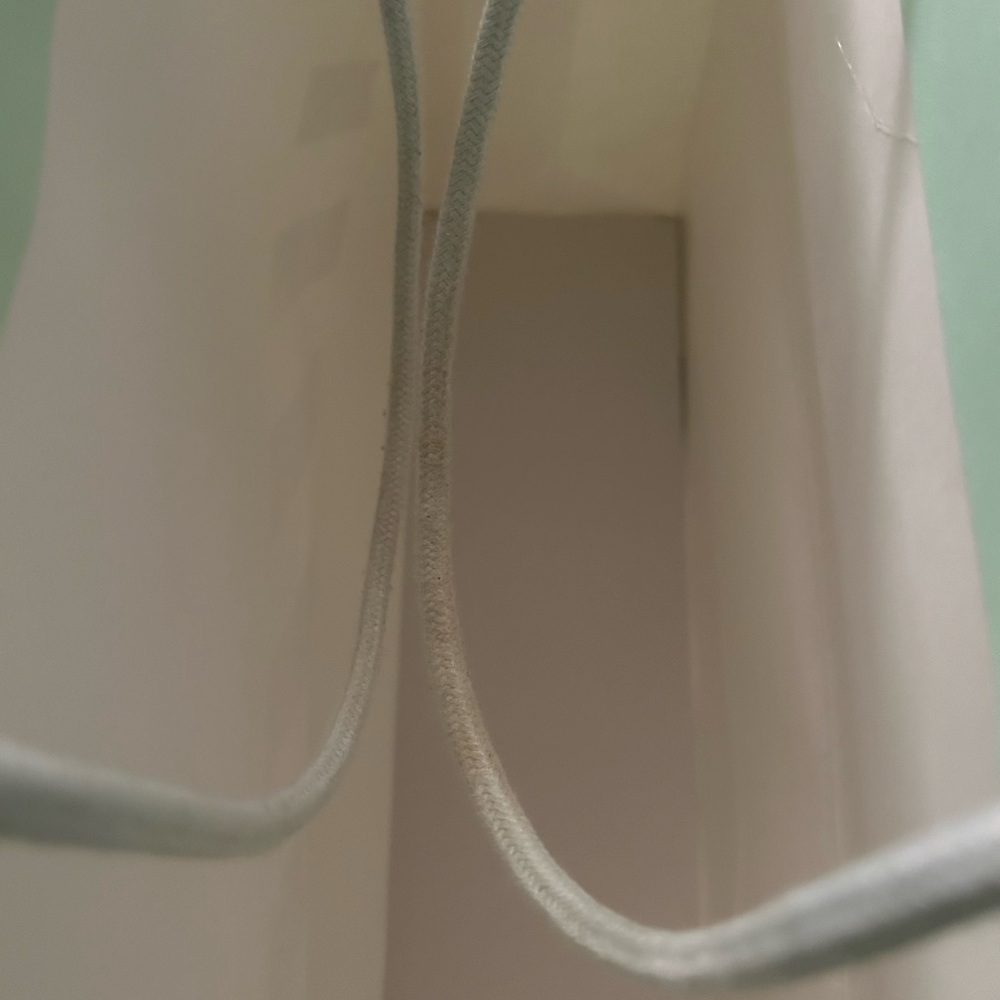 OFF WHITE SHOPPING BAG